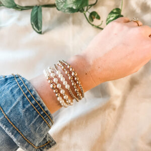 Build Your Own Stackable Bracelet! - Gold