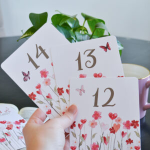 Valentines Countdown Cards